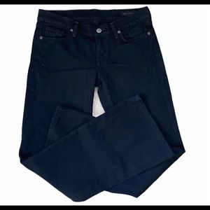 Citizens of Humanity Black Embroidery Snake Pockets